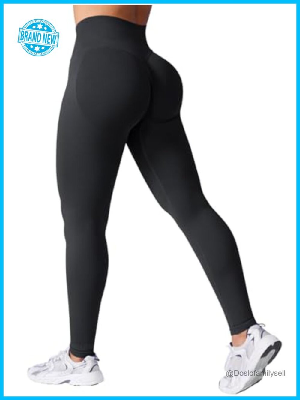 Women Seamless Impact Scrunch Leggings Lifting Workout Pants